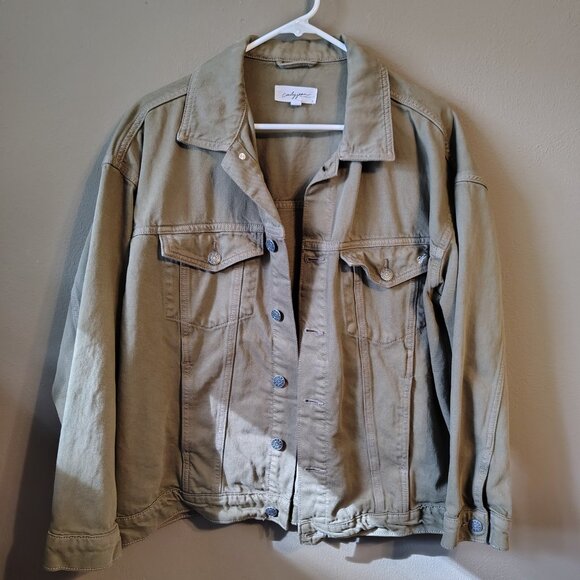 Carly Jean Hunter Jean Jacket Size Small - Picture 1 of 5